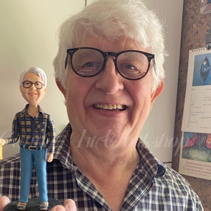 Custom Man Bobbleheads, Personalized Romantic Gifts For Him, Birthday Gifts For Husband, Best Gift Ideas For Father's Day, Gift For Dad