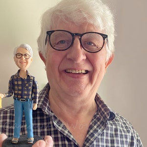 Custom Bobbleheads Cool Father&#39;s Birthday Gifts, Custom Grandfather Bobblehead, Custom Bobblehead As Boss Day Gifts, Custom Uncle Bobblehead