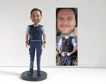 Cadeaux de police personnalisés en vrac, accessoire de voiture de police personnalisé, décorations de fête de départ en retraite de la police, cadeau de chef de police, cadeau police de Saint-Valentin
