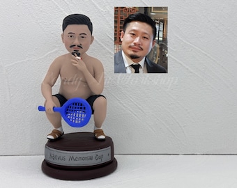 Custom Funny Father Statue As 1st Fathers Day Gift, Personalized Gift For Best Dad Ever, Happy Fathers Day Gift From Daughter, Husband Gift