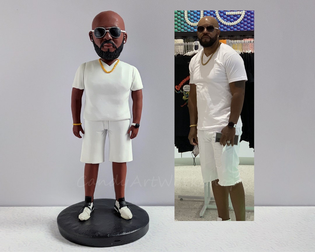 Custom Bobblehead Gifts for African American, Personalized Bobble Head