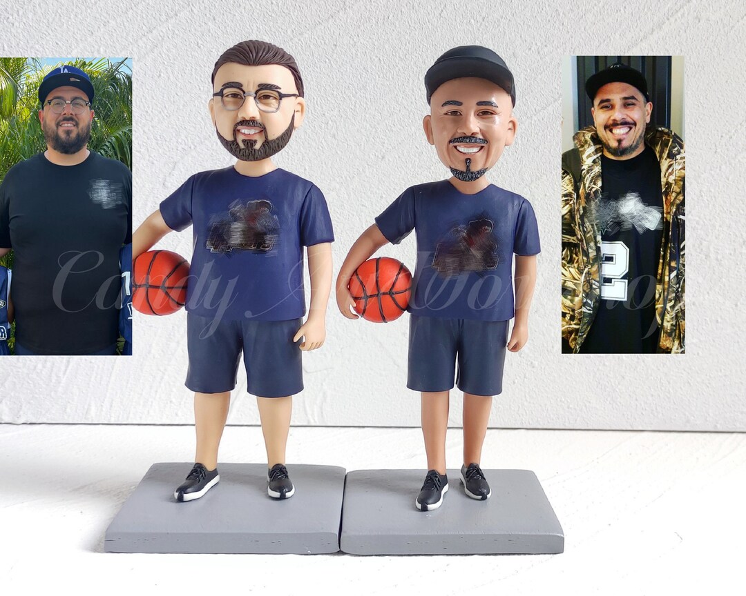 Basketball Coach Bobblehead Custom, Personalized Basketball Coach ...