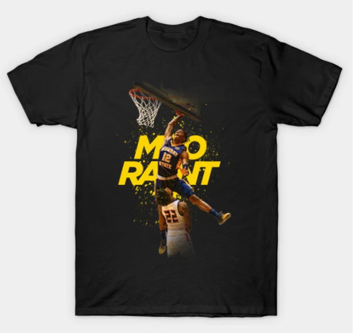 Ja Morant TShirt Ja Morant Memphis Grizzlies Basketball Etsy