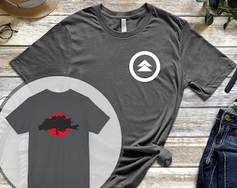 Clan Sakai Pocket Tee | Ghost of Tsushima | PrintsbyPorkins