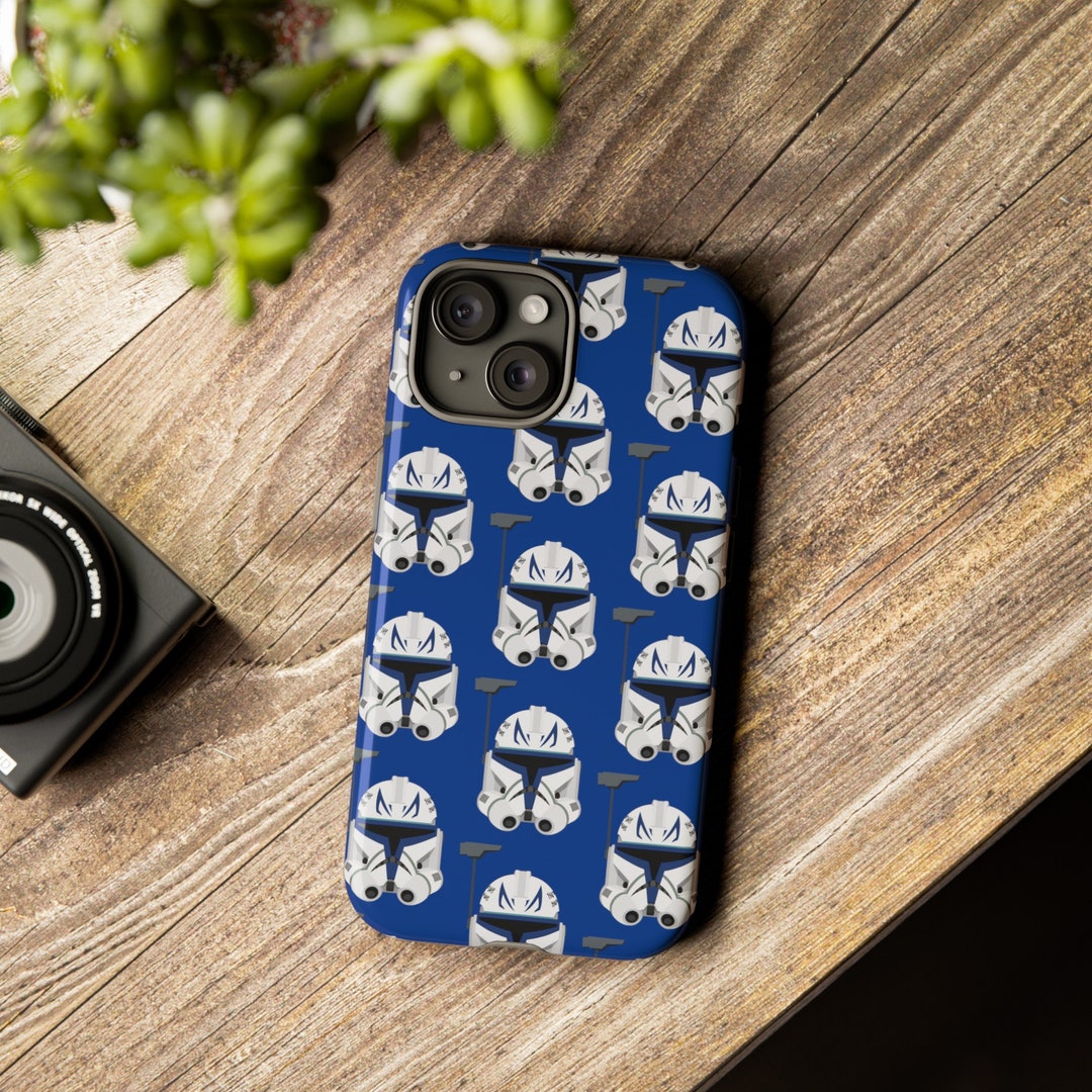 Captain Rex Star Wars Phone Case Clone Wars Printsbyporkins Etsy