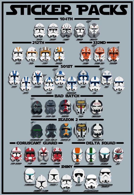 スター・ウォーズ トルーパーステッカー | スター・ウォーズ ビニール