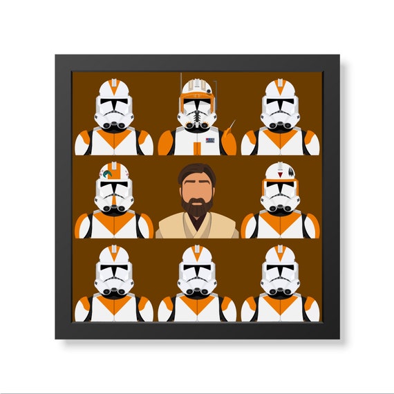 Obi Wan and the 212th - Jedi - Clone Troopers - Star Wars