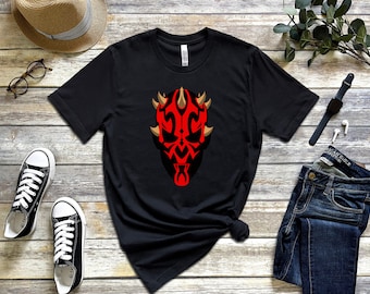 Darth Maul Rebels Tee | Star Wars Shirt  | Minimalist Gradient  | Star Wars Gifts | PrintsbyPorkins