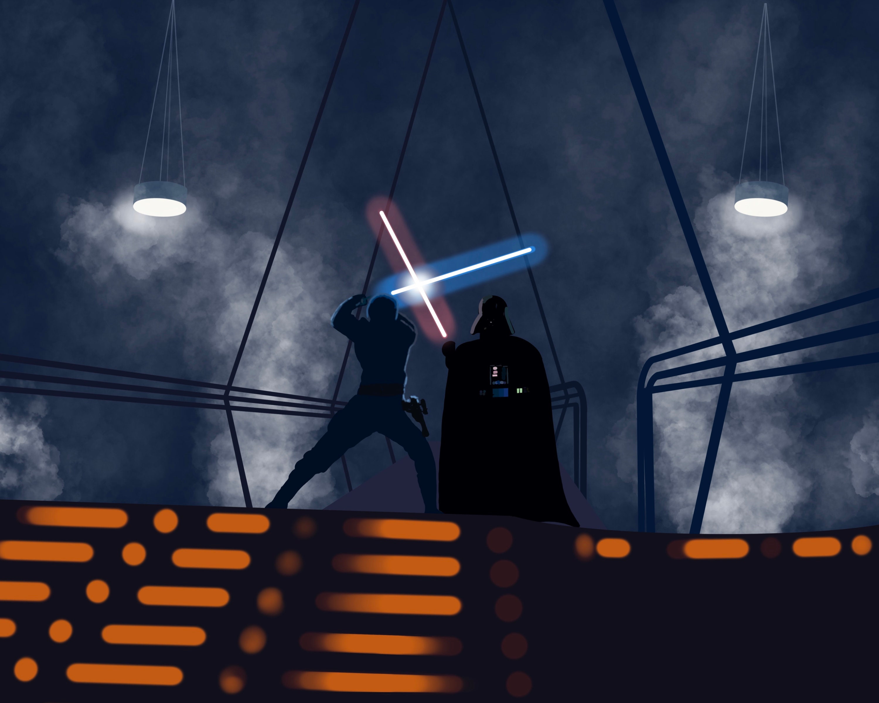 ベスピン決闘 - 帝国の逆襲 - ルーク・スカイウォーカー vs ダース