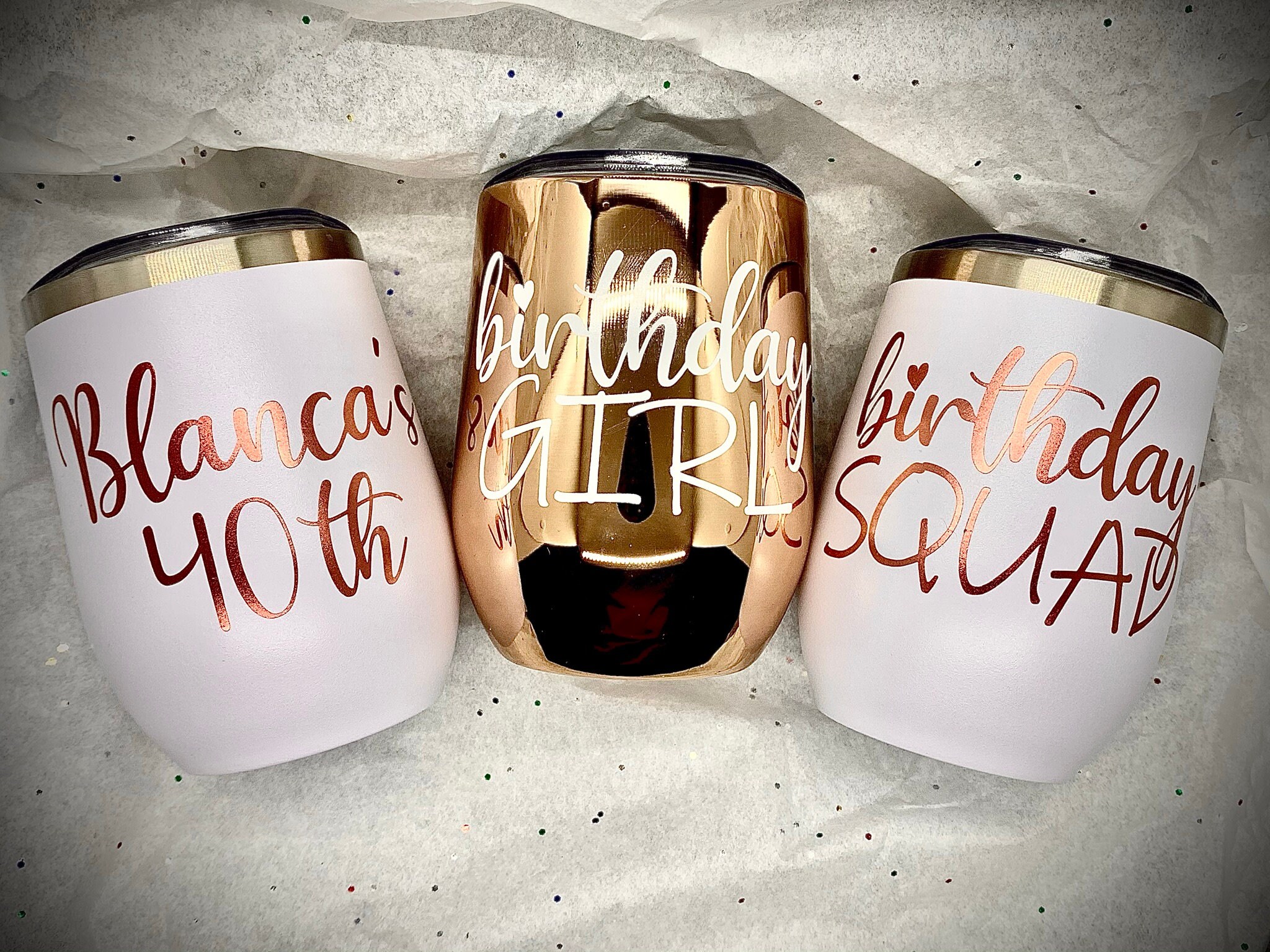 Tumblers aislados personalizados Etsy