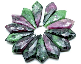 Crisocolla - Filo Di Sfere Sfaccettate Da 16mm - Fili Di Pietre E - Foto 4