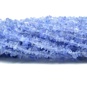 Tanzanite Chip Beads Strand,Tanzanite Chip Gemstone Beads, Tanzanite Beads, Tanzanite Chips Nuggets Beads,Tanzanite Plain Smooth Chips Beads