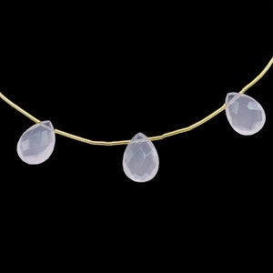 Rose Quartz Teardrop 7x10mm Briolette,Rose Quartz drilled Briolette,Super Finest Quality briolette,Rose Quartz briolette,Wholesale briolette