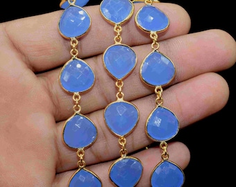 ブルーカルセドニー　ハート ハート形ブルーカルセドニー[69] 25x26mm 41Cts 天然石ルース | iichi