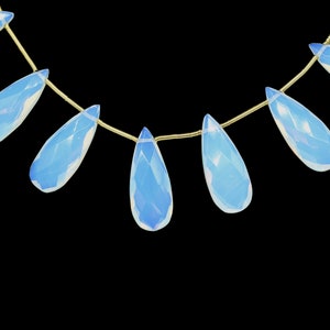 opalite Teardrop/Briolette Opalite Beads,Gemstone Briolette Beads,Earrings Makeing Stone ,Opal Briolette Faceted Pears ,gemstone long drops