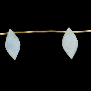 Moonstone faceted Dew Drops beads,8x16mm Dew Drops briolettes,Moonstone Micro faceted Dew Drop Beads,Moonstone Briolettes,Moonstone jewelry