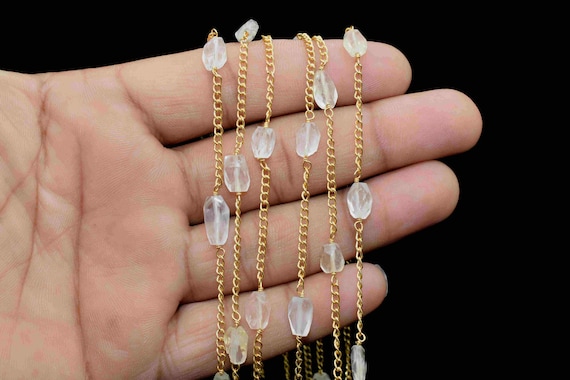 Crystal chain for jewelry making deals