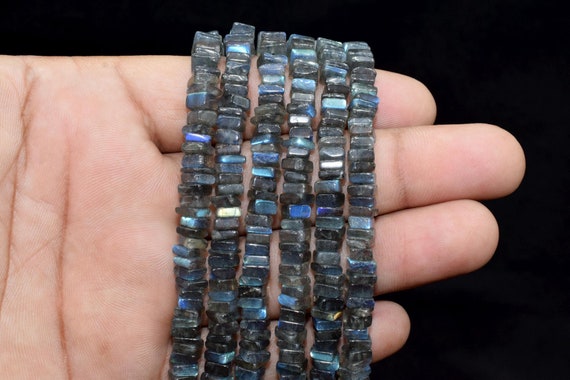 flash beads AAA 6mm Translucent Labradorite heishi gemstone beads 16"  90% 