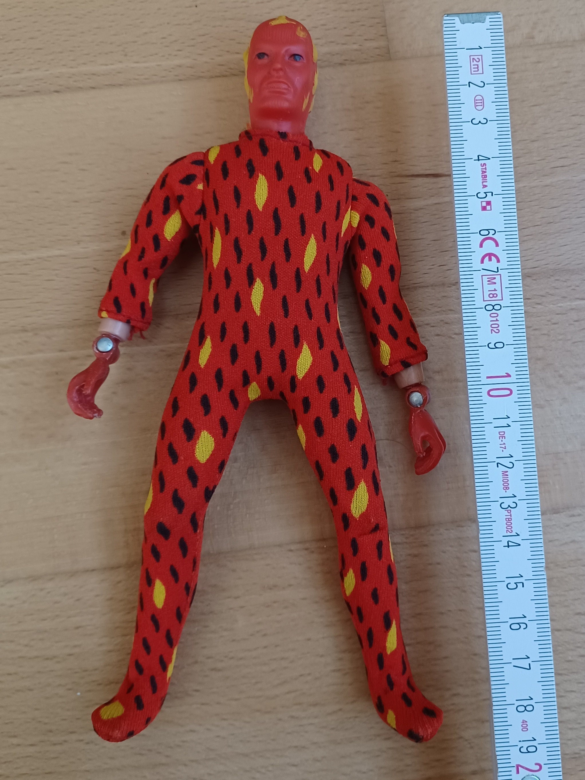 送料込・まとめ買い MEGO社 1975年製 HUMAN TORCH フィギュア - 通販
