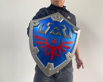 ハイリアの盾 - ゼルダの実物大1:1金属レプリカ BOTW、TOTK、オカリナ