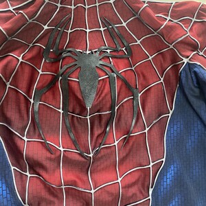 Sam Raimi Spider Man Pattern Custom Costume Sam Raimi Spiderman Suit Spiderman 3D Rubber Webbing ...