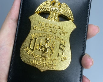 fbi badge wallet