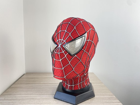 レッド サム・ライミ スパイダーマン マスク ブラックマスク コスプレ 