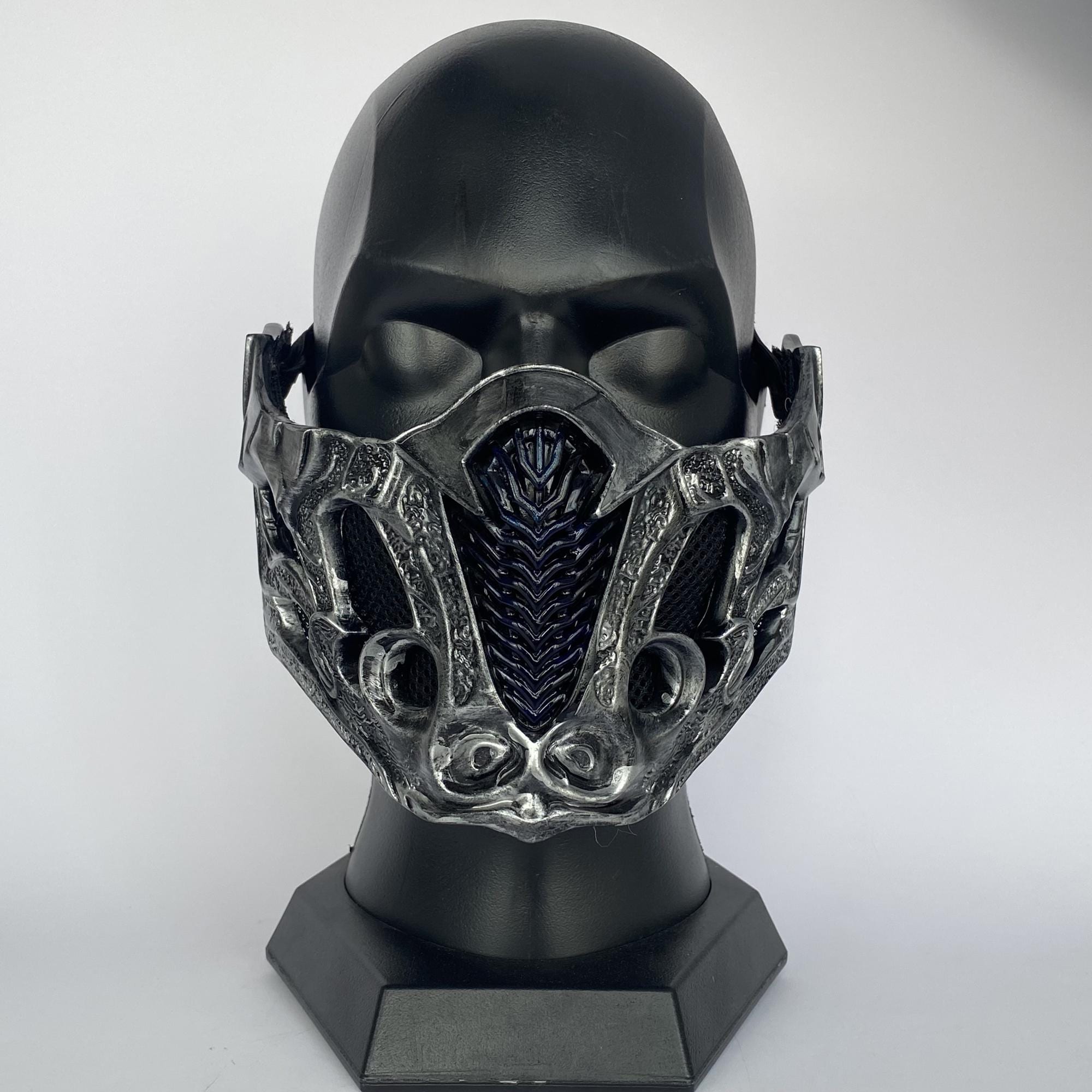 モータルコンバット　サブゼロ　コスプレマスク　ハロウィーン il_1080xN.5064265847_ir6n.jpg