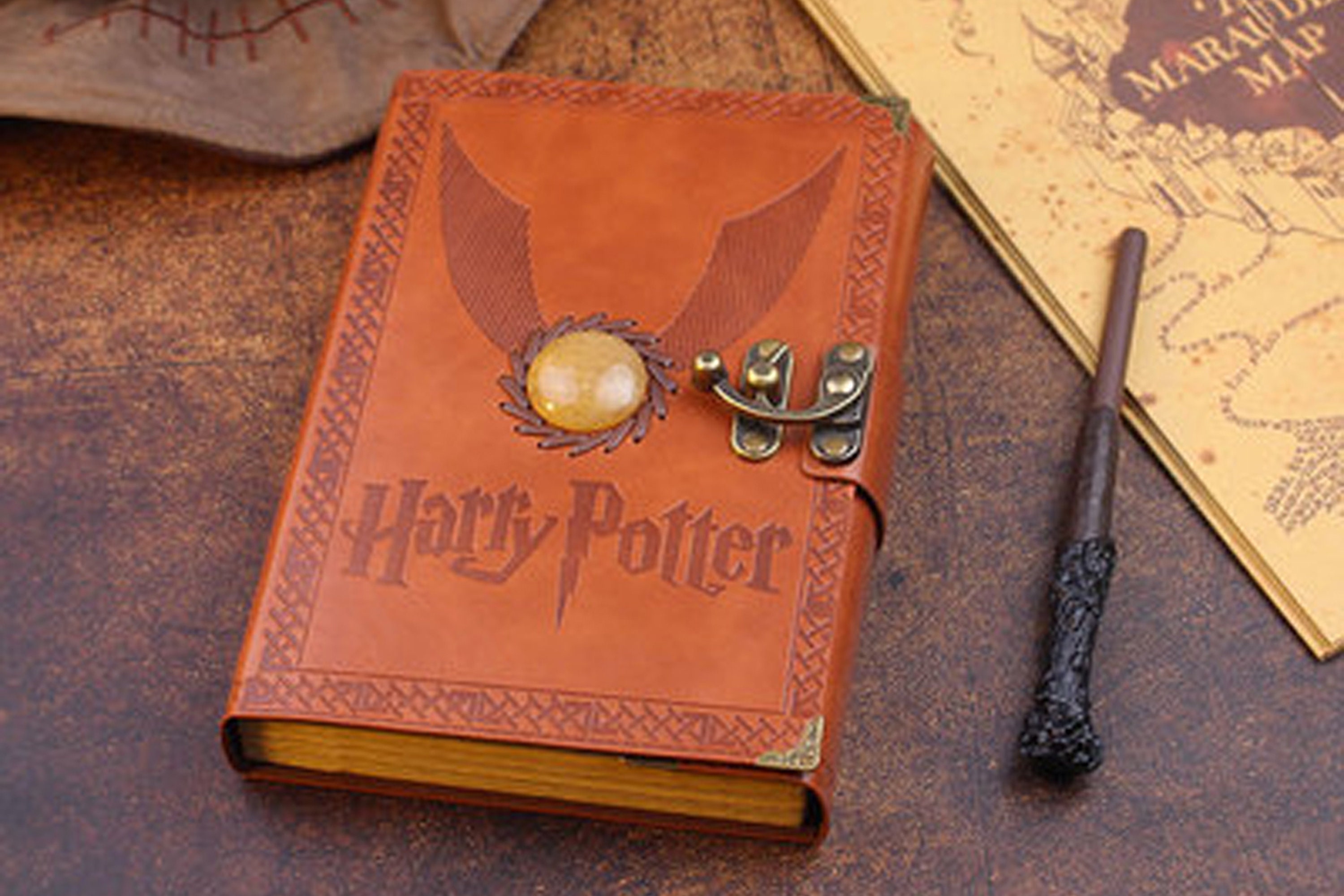 Harry Potter Golden Snitch Notebook Hogwarts School of Etsy