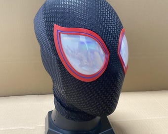 【スパイダーバース】新品 マイルズ モラレス スパイダーマン マスクコスプレ マスク + フェイスシェル マイルズ・モラレス スパイダーマン