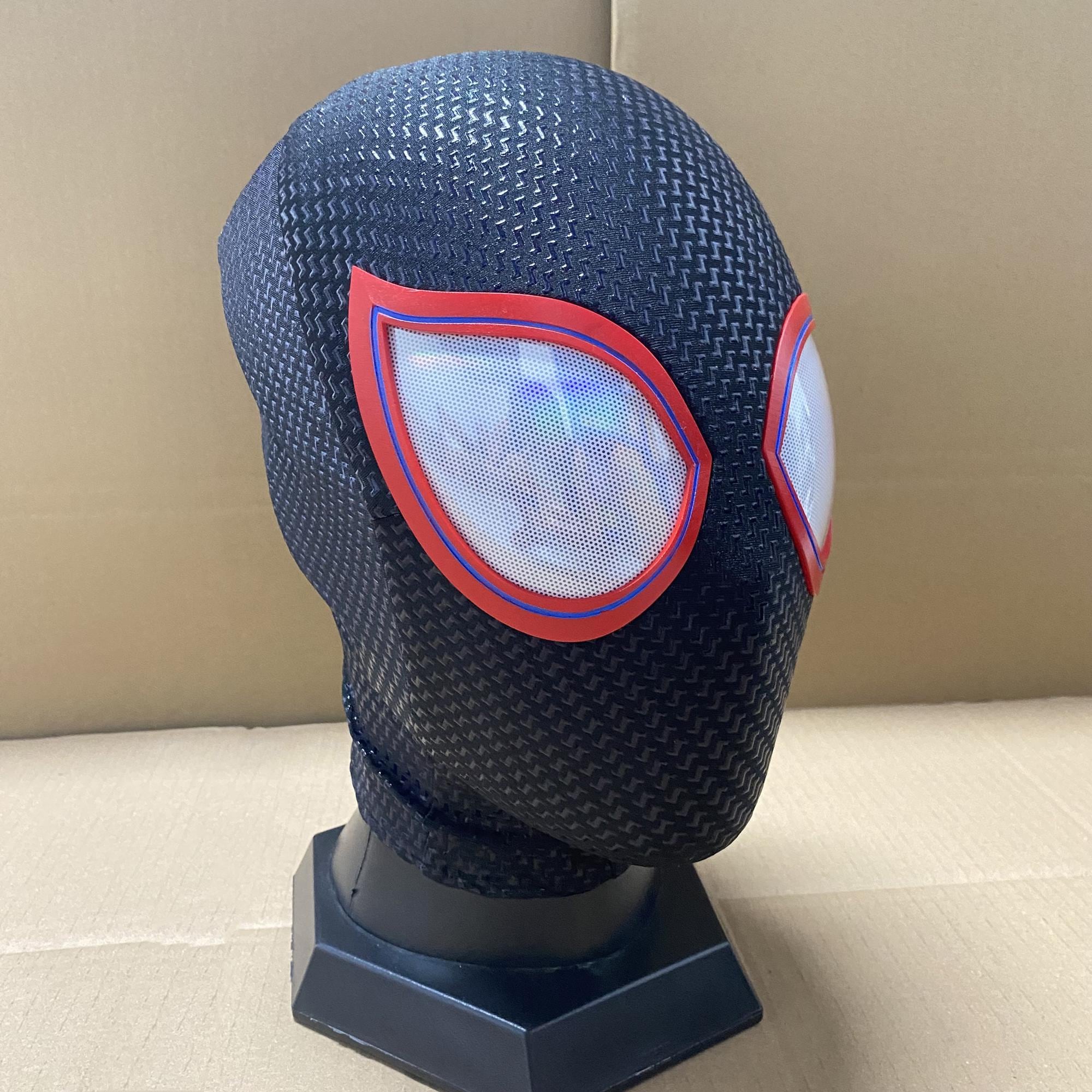 カスタムマスク カラフルな目バージョン マイルズ・モラレス コスプレ