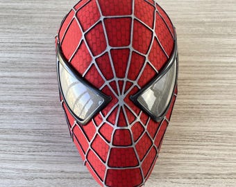 レッド サム・ライミ スパイダーマン マスク ブラックマスク コスプレ