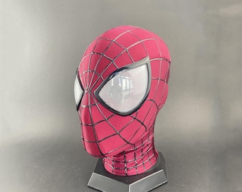 New Version Amazing Spiderman 2 Mask Spiderman Cosplay Mask Andrew Garfield Helmet Spiderman Cosplay Costume Wearable Movie Prop