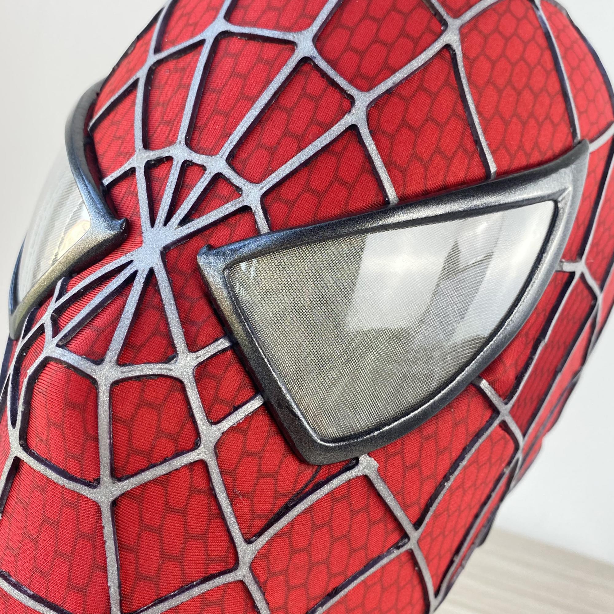 レッド サム・ライミ スパイダーマン マスク ブラックマスク コスプレ