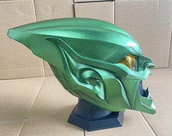 グリーンゴブリンマスク グリーンゴブリンコスプレヘルメット グリーン