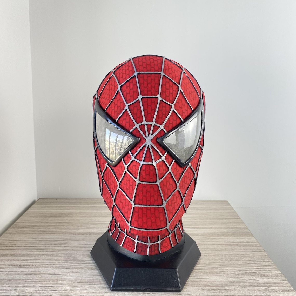 Red Sam Raimi Spiderman Mask Black Mask Cosplay Spiderman Mask Upgraded ...
