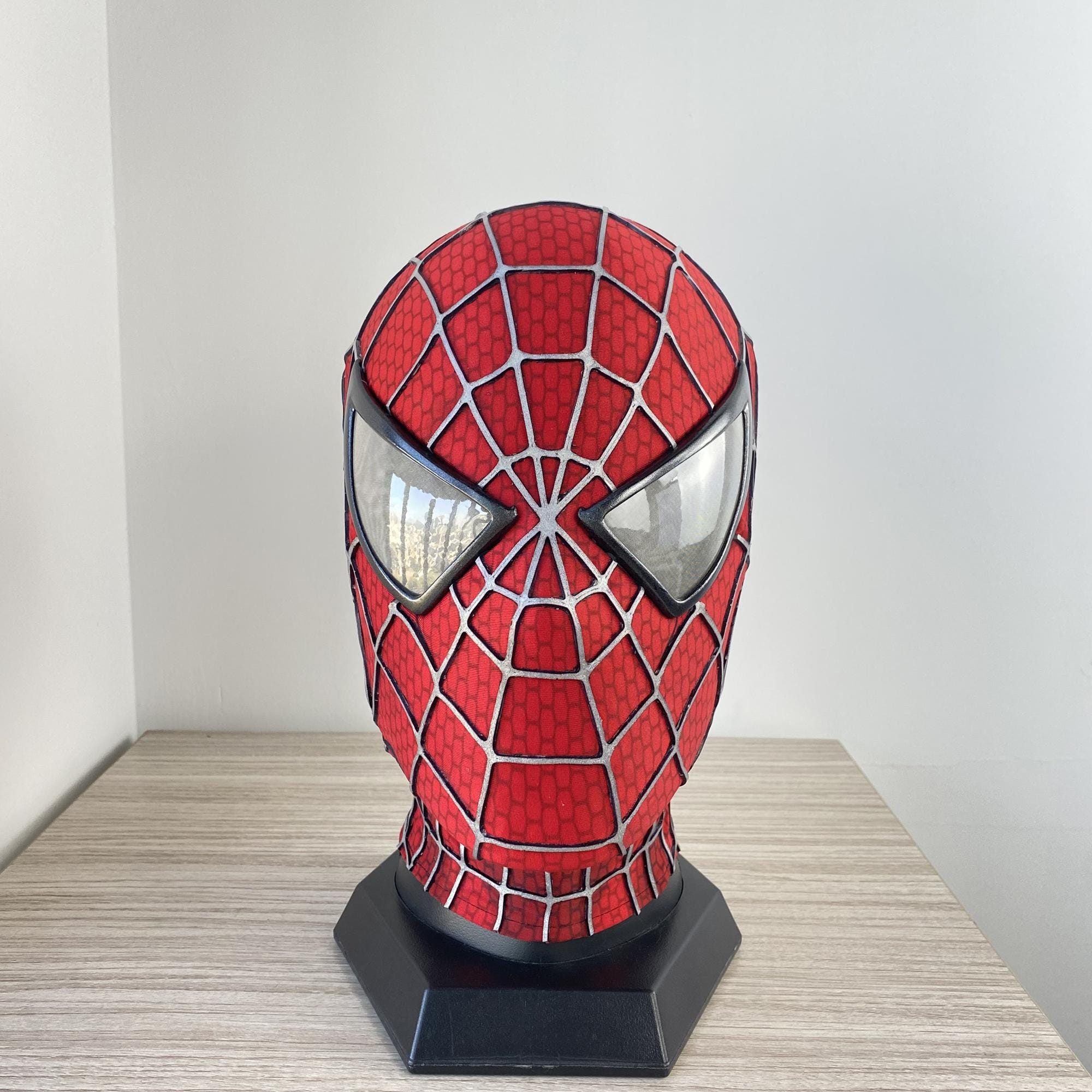 レッド サム・ライミ スパイダーマン マスク ブラックマスク コスプレ
