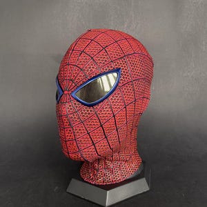 Amazing Spiderman 1 Mask Spiderman Cosplay Mask Andrew Garfield Helmet Spiderman Cosplay Costume Wearable Movie Props, Comics Con