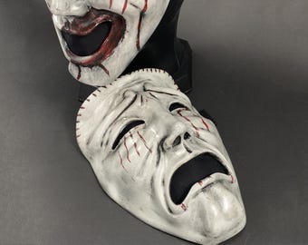 Máscara de tragedia geek, máscara posesiva, máscara de comedia geek, máscara SCP-035, máscara de cosplay portátil, accesorio SCP