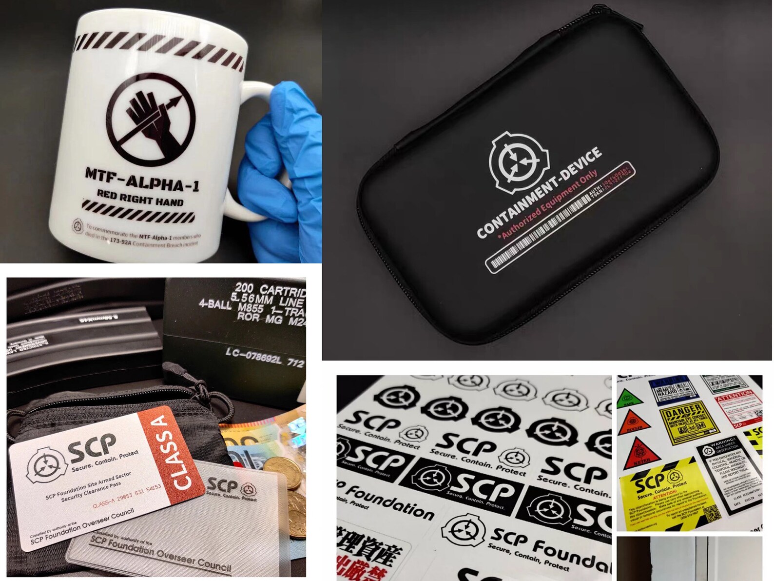SCP Foundation Card Key Card Sticker Mug Notebook - Etsy