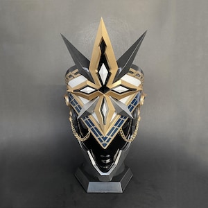 Máscara personalizada Capitano Cosplay Máscara Thrain Sentinel Knight Cosplay Traje Vestível Videogame Prop