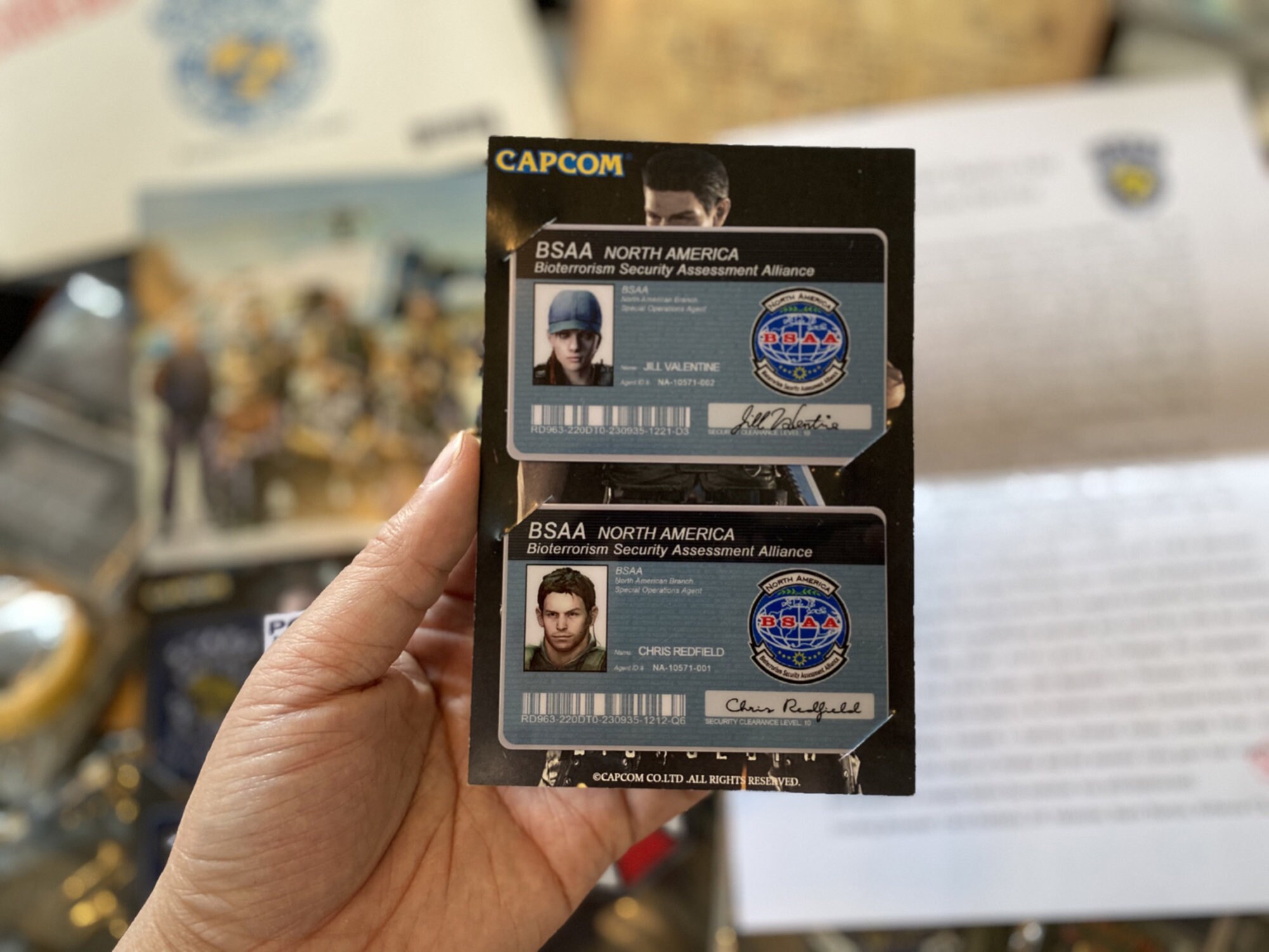 Resident Evil File S.T.A.R.S. Confidential File Spencer - Etsy