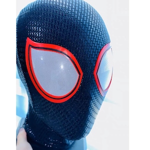 スパイダーマンマスク【アクロスザスパイダーバース版】マイルズモラレス　マスク スパイダーマンマスク【アクロスザスパイダーバース版】マイルズ
