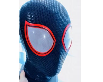 マイルズ・モラレス PS5 シェルとレンズ、布製マスク付き - Etsy