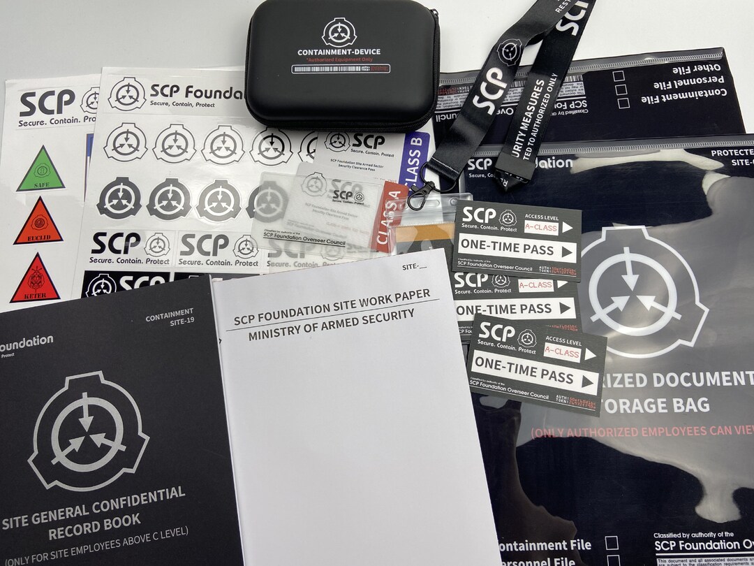 SCP Foundation Card Key Card Sticker Mug Notebook -  Israel