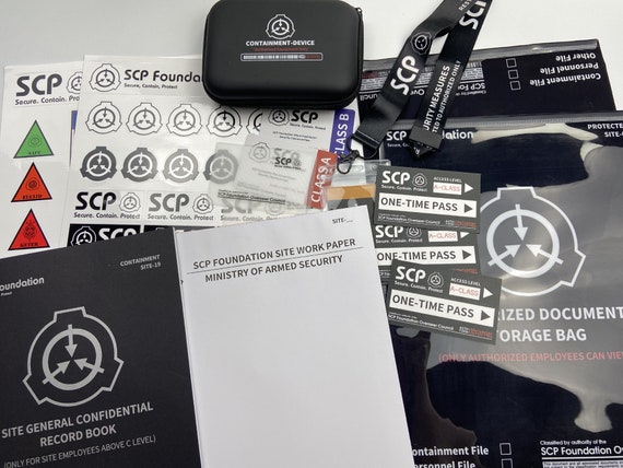 SCP Foundation Card Key Card Sticker Mug Notebook -  Sweden