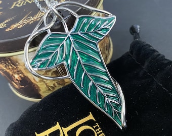 Elven leaf brooch best sale