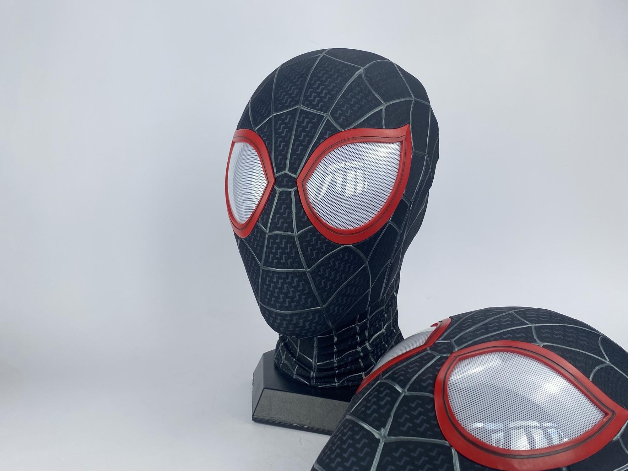 【スパイダーバース】新品 マイルズ モラレス スパイダーマン マスクコスプレ マイルズ・モラレス コスプレマスク スパイダーマンマスク