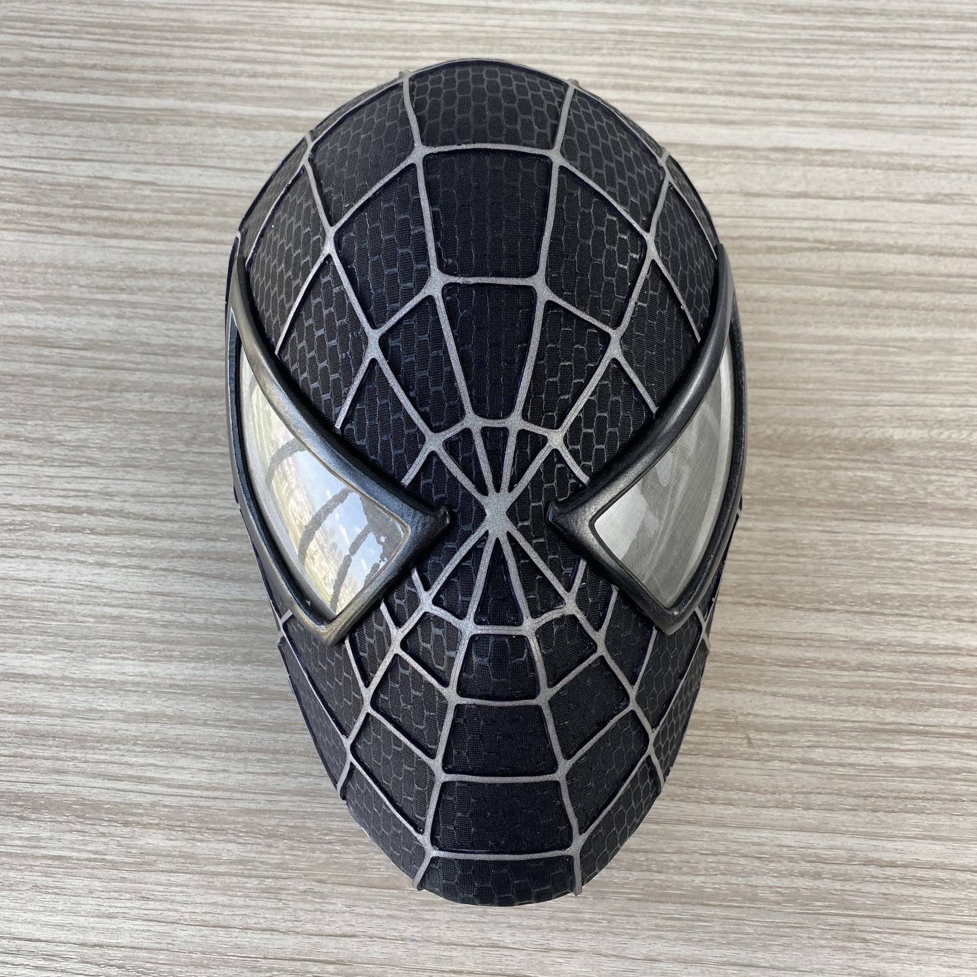 コスプレ　ブラック　スパイダーマン　マスク　トビー　マグワイア　サム・ライミ版 コスプレ スパイダーマン マスク トビー マグワイア サム