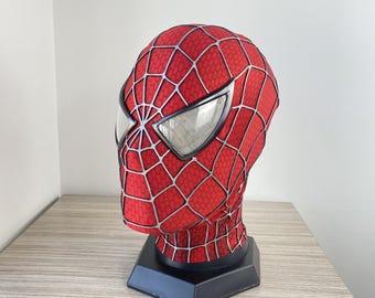 スパイダーマン　マスク　　コスプレ　 3Dシェルマスク　サム・ライミ― カスタマイズされたサム・ライミのスパイダーマンマスクコスプレ